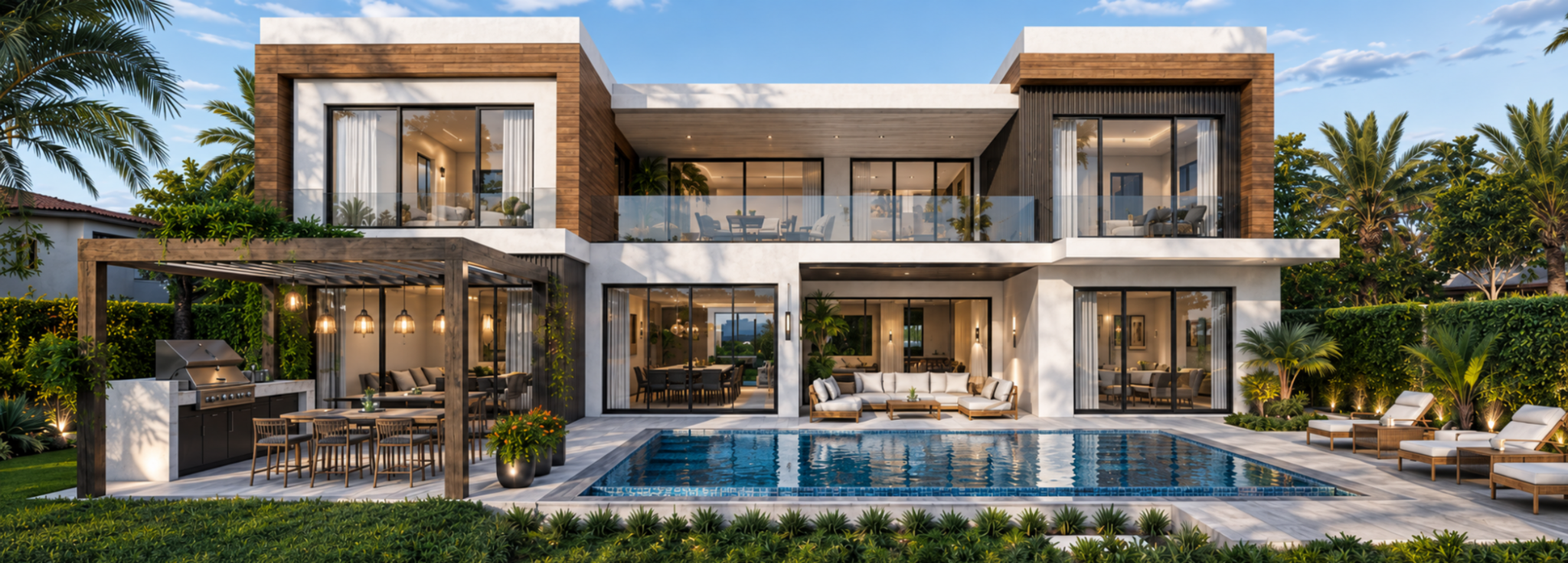 Rear elevation rendering